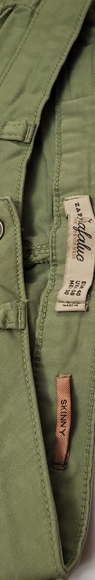 ZARA Trafaluc Mint skinny trousers - Picture 1 of 3